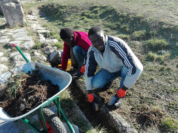 Volontariato al parco archeologico di Roselle 