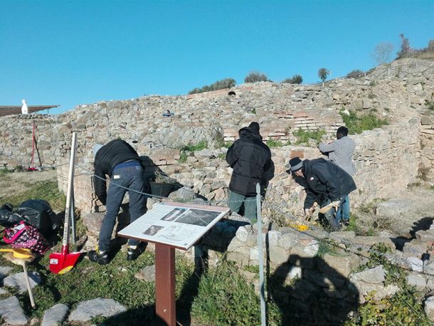 Volontariato al parco archeologico di Roselle 
