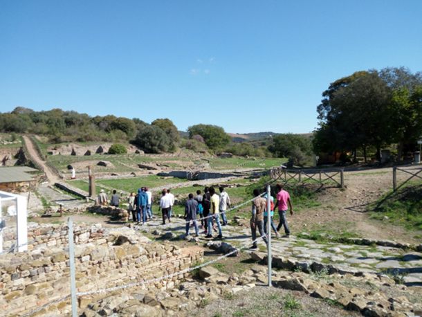 Volontariato al parco archeologico di Roselle 